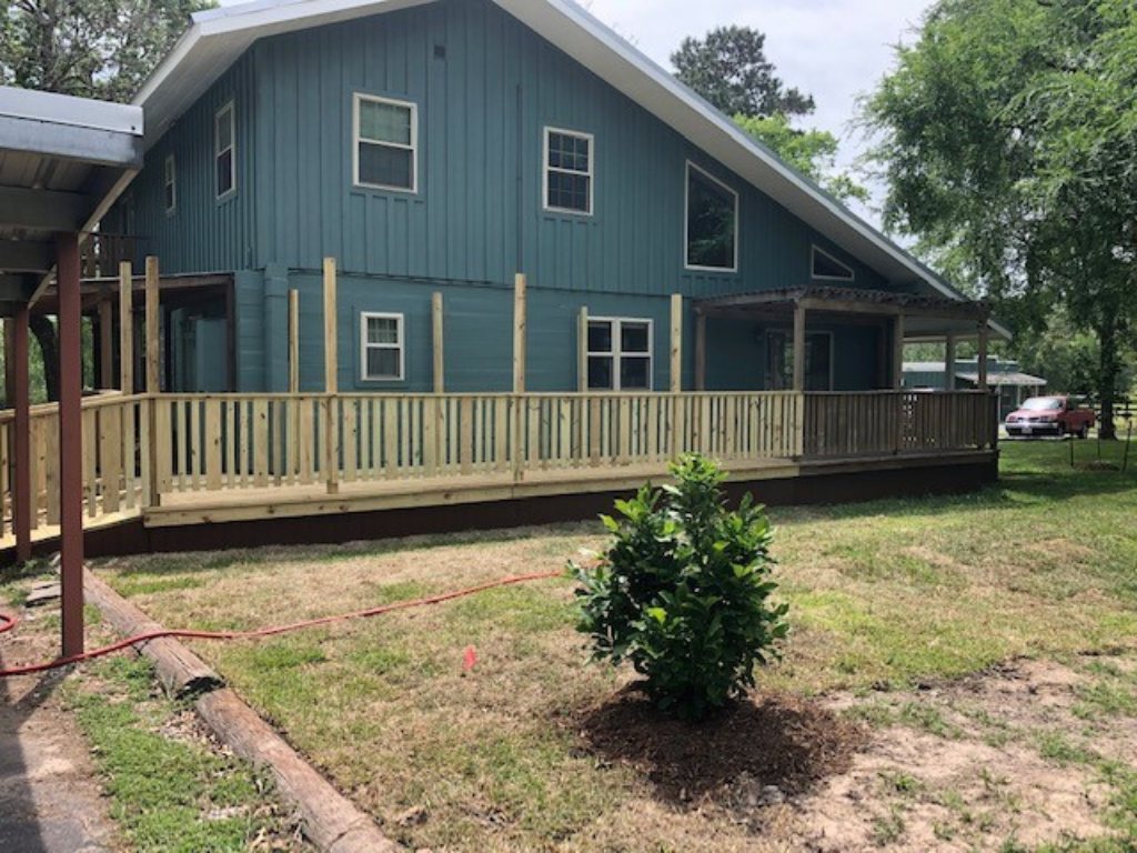 Custom residence built by Boatman Construction in Magnolia, Texas