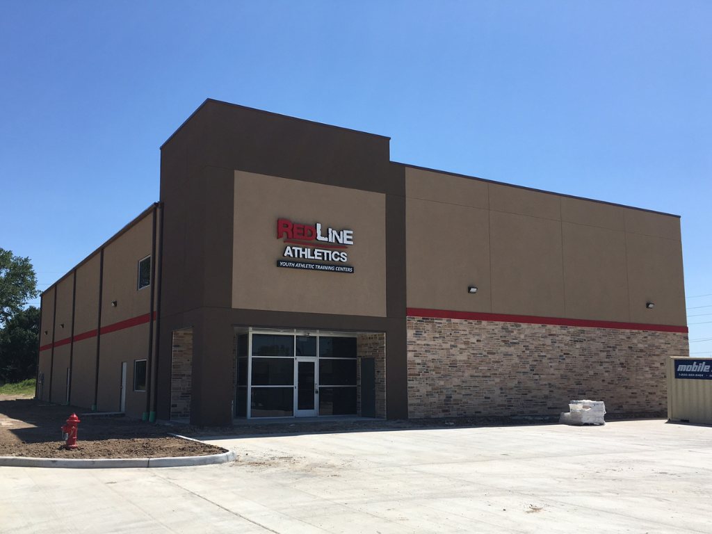 Athletic training facility built by Boatman Construction